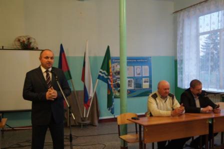 глава района принял участие в родительских собраниях